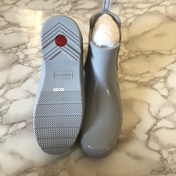 NWT HUNTER Refined Chelsea Short Rain Boots - Picture 5 of 8